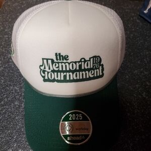 Head Green and White Memorial Tournament Hat